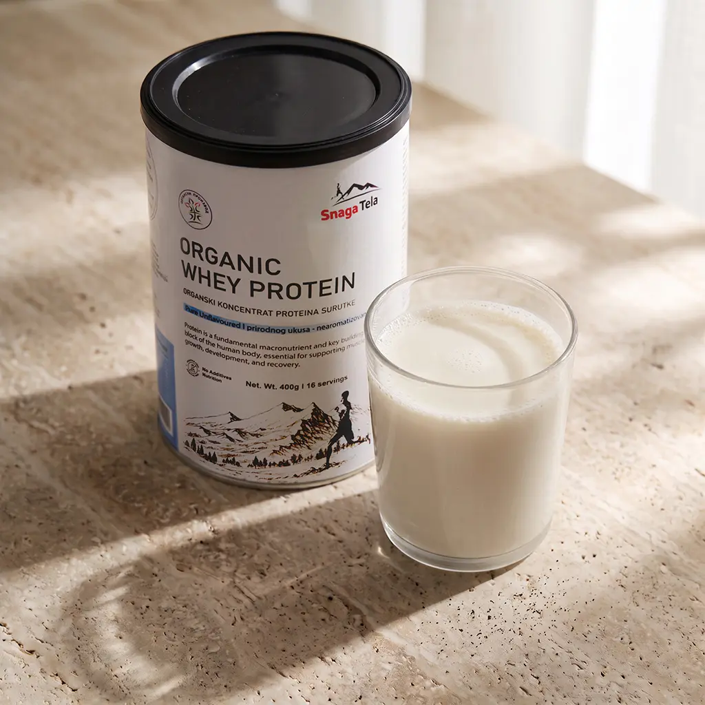 Organic whey protein - Natural